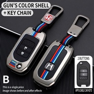 เคสกุญแจรถยนต์ For Honda BRV HRV CRV เคสกุญแจ Jazz City Civic Accord ปลอกกุญแจ
