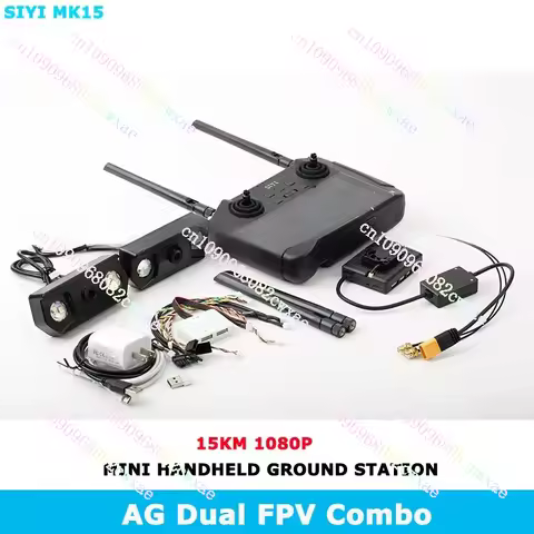 SIYI MK15 Mini Handheld Remote Controller Radio Transmitter 5.5-Inch HB Screen 1080p Video 15KM 5.8G