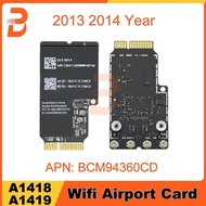 Original Wifi Airport Card BCM94360CD For iMac 21.5" 27" A1418 A2116 A1419 A2115 Bluetooth WIFI Card