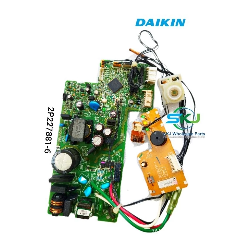 02P227881-6 ชุดแผงวงจรแอร์ไดกิ้น DAIKIN INVERTER อะไหล่แอร์ แท้ถอด