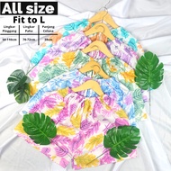 Celana Pendek Wanita - HOTPANTS Kolor santai - motif daun