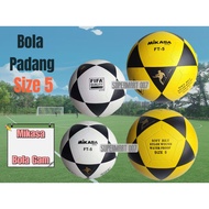 Mikasa football/ Bola sepak/ bola padang/size5 laminate/bola gam