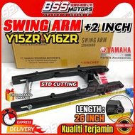 YAMAHA Y15ZR Y16ZR Swing Arm 2 Inch + Arm Bush + Tayar Shaft ORIGINAL Swing Arm +2 INCI Standard Cut