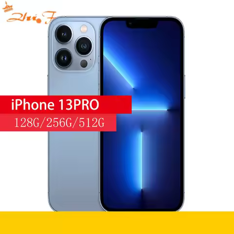 Apple iPhone 13 Pro 128/256/512GB/1TB ROM 6.1" Super Retina OLED RAM 6GB A15 IOS Face ID NFC 5G Smar