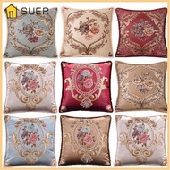 SUER Cushion Cover, Jacquard Europe Style Pillowcase, 48x48cm Washable Home Decor Decorative Throw P