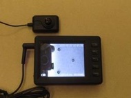 針孔影機監視外傭虐待老人密錄蒐證日本SONYCCD偽裝螺絲釘鈕扣式攝影機2.5吋DVR監視器動態偵測循環錄影