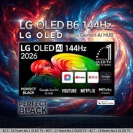 LG - OLED55B6SCA 48吋 OLED AI B6 4K 智能電視 香港行貨三年保養 包座枱安裝
