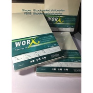 Worx 200 GSM 100 Sheets per Pack Short / Long Specialty Paper White / Pale Cream