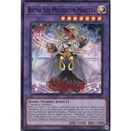 [ Genuine Yugioh Card ] LEDE-AE035 Bacha the Melodious Maestra (SR)