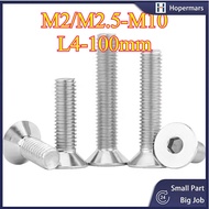 Hex Socket CSK Cap Screw DIN7991 | SUS 316 Stainless Steel Grade A4-70 | Skru Allen Key Screw Counte