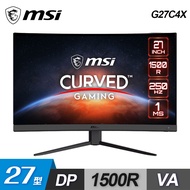 【MSI 微星】G27C4X 27型 VA 曲面電競螢幕【福利良品】