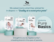 Applecrumby™ Pure Basics Baby Diapers