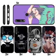 Case for Huawei Nova 2 Lite 7 SE Y6 Y7 Prime P Smart S Z LIC26 Cool Girl