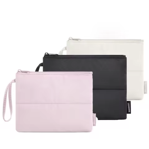 BAGSMART Mini Makeup Bag Portable Cosmetic Storage Bag Earphone Purse Jewelry Organizer Pouch Women 