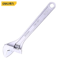 Deli Adjustable Wrench/Kunci Inggris 6/8/10/12 inch Carbon Steel DL0XXA /Alat Perkakas