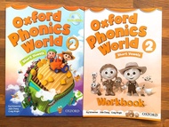 Oxford Phonics World - Level 2 - 2 quyển (SB+WB) - Khổ A4