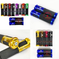 1PAIR MONSTER HANDLE THROTTLE GRIP ALLOY MOTORCYCLE MOTO MOTOR MOTOSIKAL Y16ZR Y15ZR LC135 RS150 RSX