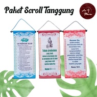 SCROLL PACKAGE | Bible Verse Roll Cloth Wall Decoration