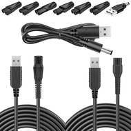 Shaver Charger Cord 5V Power Cord Universal USB Adapter Charging Cable Set for Philips Norelco HQ850