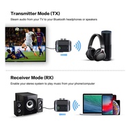 Bluetooth 5.3 Transmitter Receiver Tv Bluetooth Transmitter 3.5MM AUX Wireless Handsfree Music Audio