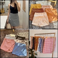 Checkered Beauty SKORT for Women PLUSSIZE Skort short Trendy Skort