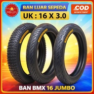 WANDA KING 16 x 3.0 BMX Bike Outer Tire 16 JUMBO