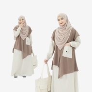 Mininos Izumy Set Outer Strip Muslimah Kekinian