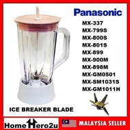 🍒Panasonic Blender Jug Jar MX-GM1011 MX-800S MX-898 MX-337 MX-M210 Mangkuk Blender Full Set - Homehe