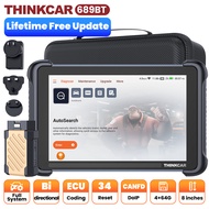 THINKCAR THINKSCAN 689BT Professional Car Diagnostic Tool CANFD DOIP Bi-directional ECU Coding 34 Re