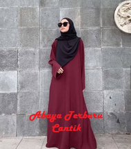 basic abaya polos/abaya turki