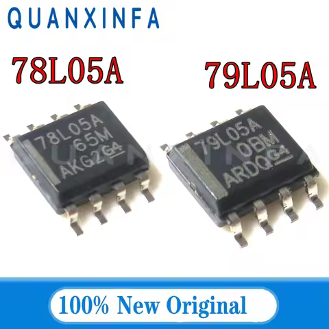 10PCS 78L05A 79L05A UA78L05ACDR UA79L05ACDR UA78L05A SOP8 UA79L05A