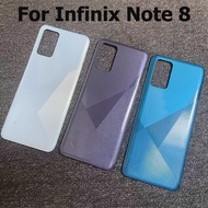For Infinix Note 8 X692 Battery Cover Door Back Housing Rear Case Replacement Parts