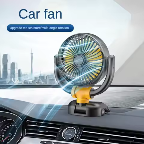 Car mounted fan for large trucks, 24V/12V refrigeration, small vans, single head vehicles, powerful 