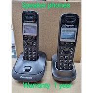 PANASONIC  KXT 2512 TWIN SPEAKER  DIGITAL  CORDLESS  PHONES
