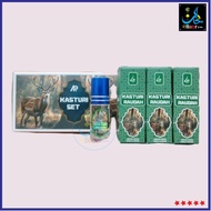 Kasturi Set musk Raudah patti Fragrance Oil 3ml Roll On long lasting 1 box = 12 pcs