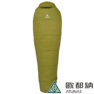 【ATUNAS 歐都納】900 PRIMALOFT科技纖維睡袋 (A1SBEE08 綠/保暖/舒適/透氣/收納/輕巧/旅遊/露營/戶外)