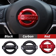 Car Steering Wheel Emblem ABS Sticker for Nissan Badge Qashqai Altima Sylphy X-Trall Tiida Bluebird 