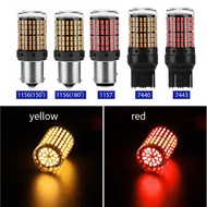 144SMD 7440 7443 LED Brake Bulb Pair for Cars High Brightness Universal