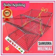 BUBU JEBAKAN KEPITING (KAWAT TEBAL) / PERANGKAP KEPITING 2 PINTU / JEBAKAN KEPITING / JARING IKAN