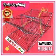 BUBU JEBAKAN KEPITING (KAWAT TEBAL) / PERANGKAP KEPITING 2 PINTU / JEBAKAN KEPITING / JARING IKAN