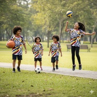 HARI SUKAN NEGARA 2025 KUNING SHORTSLEEVE KIDS #HSN2025