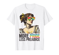 More Pride Less Prejudice LGBT Pride Month More Pride T-Shirt