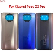 For Xiaomi Poco X3 Pro M2102J20SG Back Battery Cover Panel Rear Housing Case Replace Door Replacemen