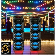 ZQS 8302/8301 SPEAKER KARAOKE/ BLUETOOTH USB /AUX Portable LED Rechargeable Bluetooth Bass Speaker S