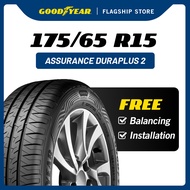 Goodyear 175/65R15 Assurance Duraplus 2 Tyre (Worry Free Assurance)  - Swift / Jazz / City