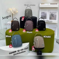Tas Sighmon Kanvas 2in1 Selempang Jinjing CB108-162 3Sleting
