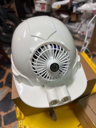 南極人太陽能風扇工做帽有電燈及風扇。