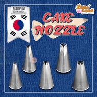 CAKE LAND Stainless Steel Cake Nozzle - 860/861/862/863/864