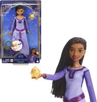 Mattel Disney Wish Toys, Singing Asha of Rosas Fashion Doll & Star Figure, Posable with Removable Ou