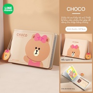 100% Chính Hãng Line Friends Chủ Thẻ Khe Cắm Nhiều Thẻ Vỏ Bảo Vệ Giấy Phép Lái Xe Ô Tô Chủ Thẻ Hai T
